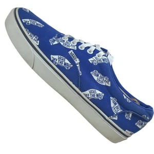 Scarpa da skate Vans Doheny Off the Wall logo blu bianco uomo taglia 10 OTTIME CONDIZIONI - Foto 1 di 15
