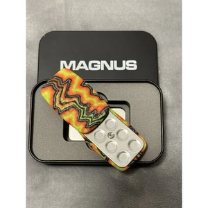 🔥Magnus WackyFiber SC121 - MINIFRAG ad arco - piastre in acciaio inox 3 clic rare💥 - Foto 1 di 4