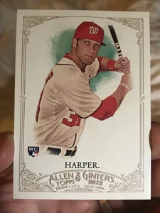 2012 Topps Allen & Ginter's - Bryce Harper #12 (RC) (piega) - Foto 1 di 3