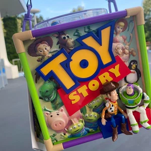 Cubo palomitas Toy Story limitado Tokyo Disney Resort Woody Buzz 2025 - Imagen 1 de 3