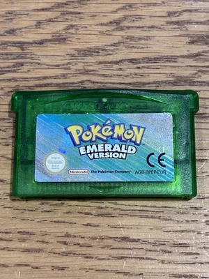 Pokemon Emerald VGC Nintendo Game Boy Advance New Battery Genuine GBA NDS PAL - Image 1 of 3