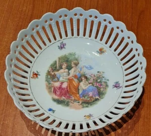 Vintage Kuchenteller, Tafelaufsatz sehr schön - Bild 1 von 5