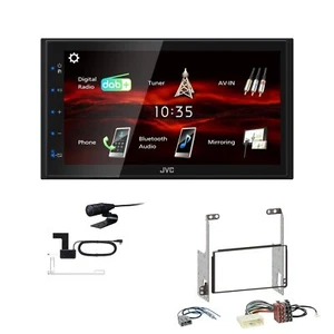 JVC Bluetooth 2DIN DAB+ Autoradio für Nissan X-Trail 2007-2014 - Bild 1 von 5