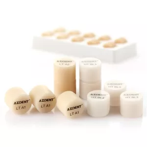 Dental Glass Ceramic Ingot Press Block Lithium Disilicate Ingots IPS HT/LT - Picture 1 of 12