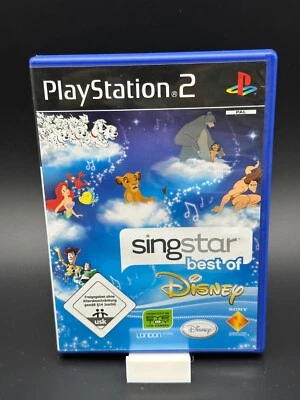 Sony Playstation 2 Singstar - Best of Disney PS2  mit Anleitung Top Zustand - Bild 1 von 3