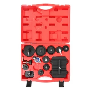 Brake Bleeder Adapter Kit for Master Cylinder W/ 12 Pieces Fluid Extractor - Picture 1 of 5