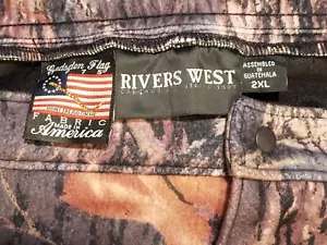 RIVERS WEST RANGER ATP ALL TERRAIN PANT WATERPROOF MOSSYOAK BREAKUP PANT XXL 2XL - Picture 1 of 15