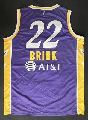 Cameron Brink Signed Jersey JSA COA Sticker Los Angeles Sparks WNBA - Image 1 of 3
