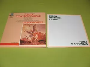 Handel - Judas Maccabaus - Helen Donath - Schreier Harmonia Mundi Box DMM MINT ! - Picture 1 of 4