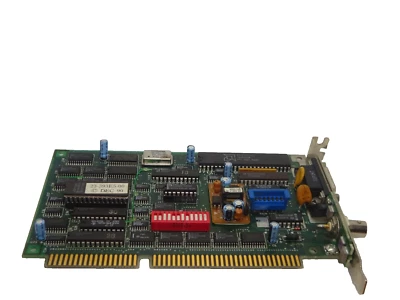 DIGITAL EQUIPMENT DEPCO TURBO D200 16 BIT ISA NETZWERKKARTE BNC AUI #GK11155 - Bild 1 von 2