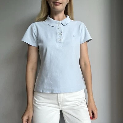 Camiseta Polo Burberry Azul Claro Niños L Foto 1 de 4