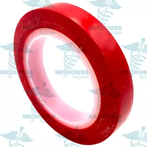 Cinta de marcado de identificación de instrumentos quirúrgicos rojos 3M 200"" L x 0,25"" W - Imagen 1 de 1