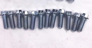 12pcs Exhaust Header Bolts 3/8-16 x 1" Chevy SBC BBC - Picture 1 of 1