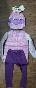 Pottery Barn Kids Disney Pixar Monsters Inc Boo Costume Size 4-6 - Picture 1 of 7