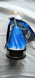 Enesco Barbie 1994 Porzellan Midnight Blue Spieluhr spielt Moon River - Bild 1 von 5