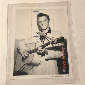 Elvis Presley Collectible Stamps Vintage Tanzania 1996 - Picture 1 of 2