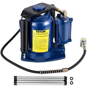 Air Hydraulic Bottle Jack 70550lbs Pneumatic/Manual Dual Operation High Lift - Picture 1 of 11