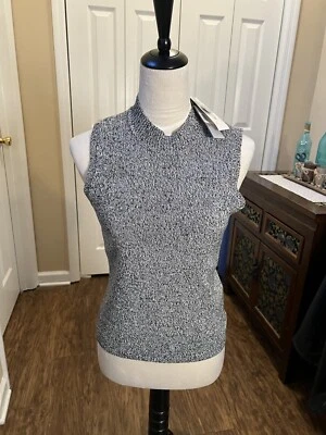 Suéter Kasper Mujer Carrera Mujer Sin Mangas Gris - Nuevo Con Etiquetas Talla 6  Foto 1 de 4