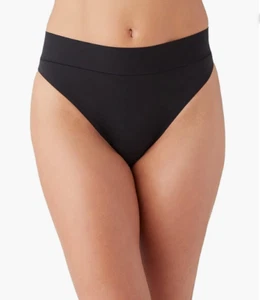 b.tempt'd Women's Nearly Nothing Hi Waist Thong Panty Black XL 8904 - Picture 1 of 1