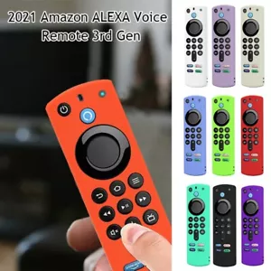 For Amazon ALEXA Voice Remote 3rd Gen Remote Control New Protector Case Cover - Picture 1 of 22