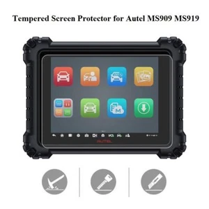 Tempered Glass Screen Protector for Autel MaxiSys MS909 MS919 Scan Tool - Picture 1 of 2