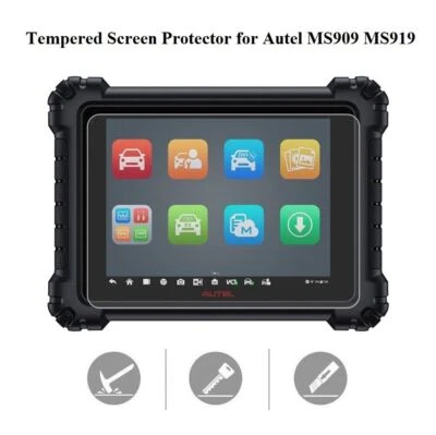 Tempered Glass Screen Protector for Autel MaxiSys MS909 MS919 Scan Tool - Image 1 of 2