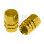 Valve Dust Caps Tyre Gold for Laverda SF750 SFC750 SFC1000