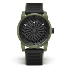 Zinvo Air Blade Xeno Automatic Turbine Carbon Black Green Silicon Men's Watch