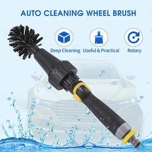 Wheel Tires Brush For Car Cleaning Brush Scrub Wash Tires Grills Bike Wheel J7O0 - Picture 1 of 8