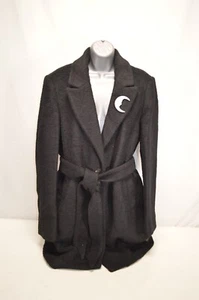 NWT Maison Scotch Scotch & Soda Modern Classic Black Coat Size XL - Picture 1 of 5