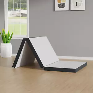 Folding Mattress Portable Memory Foam Twin Guest Mattress - Picture 1 of 7