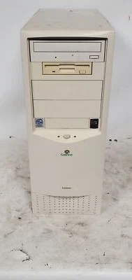 Vintage Gaming Gateway Mini Tower Essential 4330 Celeron 433MHz Computer No HDD - Image 1 of 4