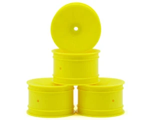 JConcepts Mono 2.2 Rear Wheels (Yellow) (4) (B7/B6/B74/RB6) [JCO3348Y] - Picture 1 of 2
