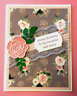 Birthday Card for Daughter or Daughter-In-Law Personalized Name & Inside Verse