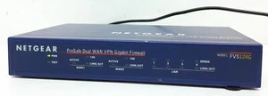 Netgear ProSafe FVS124G Dual WAN VPN Gigabit Firewall - Picture 1 of 5