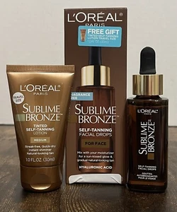 L'Oreal Paris Sublime Bronze Self-Tanning Facial Drops Fragrance-Free - 1 fl oz - Picture 1 of 6