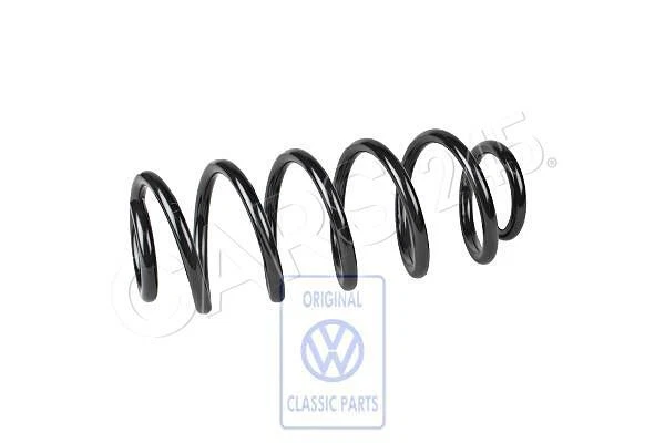 Genuine AUDI VW SKODA A4 Avant S4 quattro Coil Spring yellow brown 8D0411105AS - Изображение 1 из 2