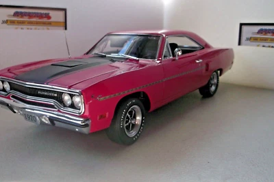 1970 PLYMOUTH HEMI ROAD RUNNER MOULIN ROUGE GMP 1:18 ВИНТАЖНЫЙ УЛИЧНЫЙ АВТОМОБИЛЬ G1803113 - Изображение 1 из 4