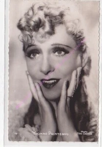 Cpsm RPPC STAR Yvonne Printemps Foto Películas Naranja EDT P. I. 12 - Bild 1 von 2