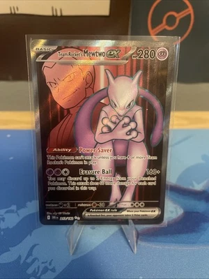 Team Rocket's Mewtwo ex 213/182 Sv10: Destined Rivals Holo - Image 1 of 2