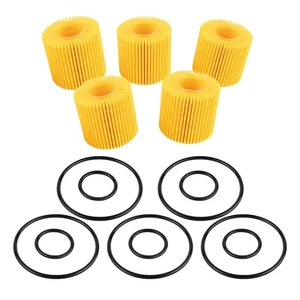 High Quality Oil Filter Element 5PCS/set Engine Parts For Toyota Corolla - Picture 1 of 21