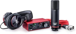 Focusrite SCARLETT SOLO STUD 3 USB Audio Interface Bundle for Guitar Instrume... - Picture 1 of 5
