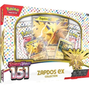 Zapdos EX 151 Collection Box – Scarlet & Violet Pokémon TCG – SEALED - Picture 1 of 1