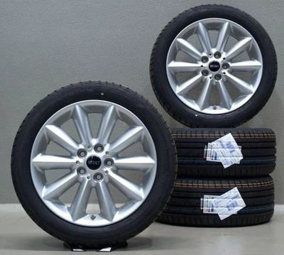 Original Mini F54 Clubman 17 Zoll 518 Räder Reifen Sommerreifen Felgen P047P NEU - Bild 1 von 4