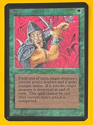 MTG BERSERK Alpha (OldManMTG 012-256) - Image 1 of 4