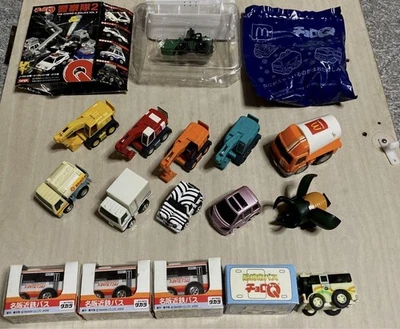 Choro-Q Takara Tomy Mini Car Rare Choro Q Set Of 16 Limited Edition Takara/Targa - Image 1 of 4