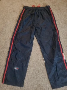 Pantaloni a vento vintage blu Tommy Hilfiger atletica full zip lati taglia XXL - Foto 1 di 11