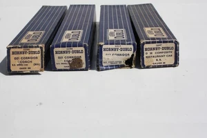 HORNBY DUBLO 3RAIL RAKE OF 4 COACH BOXES GOOD CONDITION - Picture 1 of 4