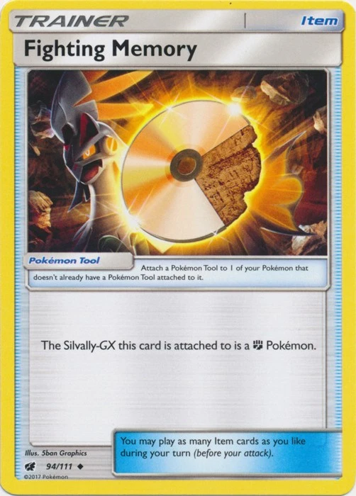 4x NM-Mint Fighting Memory - 94/111 - Uncommon Pokemon Crimson Invasion - Image 1 of 1