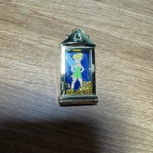 Disney World Parks Trading Pin 151839 Tinker Bell Gold Glitter Lantern - Picture 1 of 2